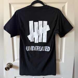 Undefeated T-shirt Black 5 Strike Logo Streetwear Men’s X-Small